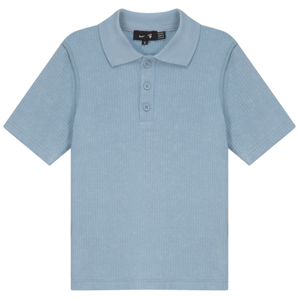 Distressed Short Polo