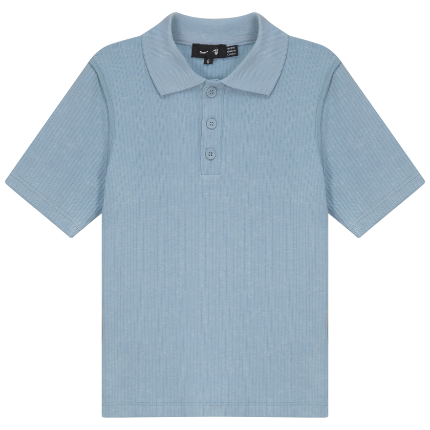 Distressed Short Polo