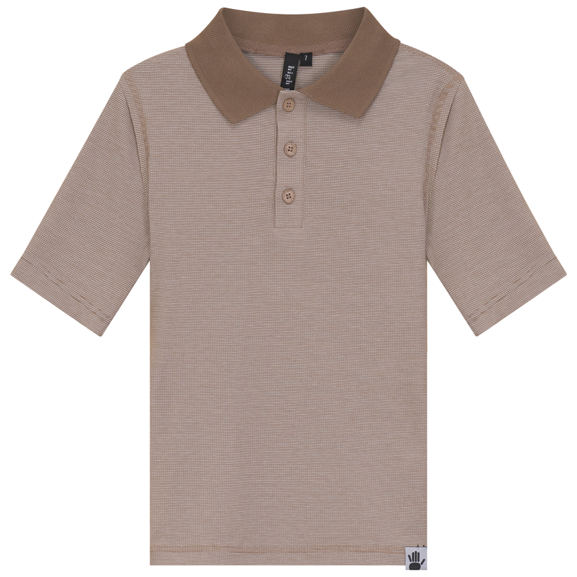 Mini Stripped Short Polo