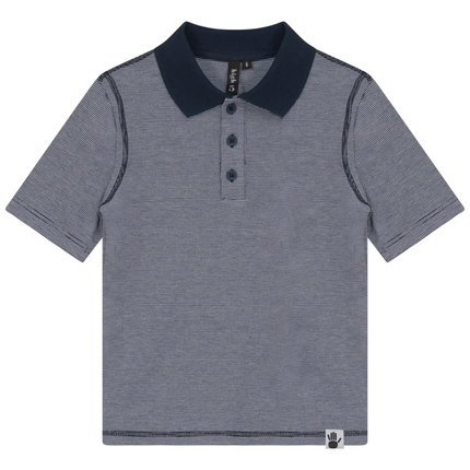 Mini Stripped Short Polo