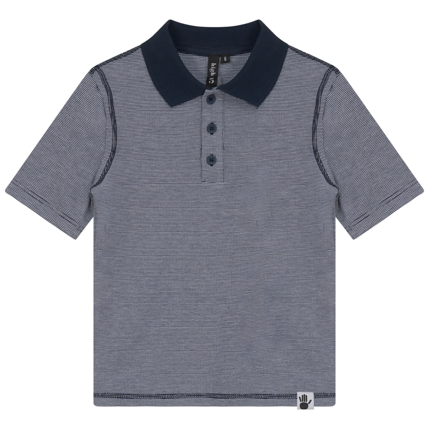 Mini Stripped Short Polo