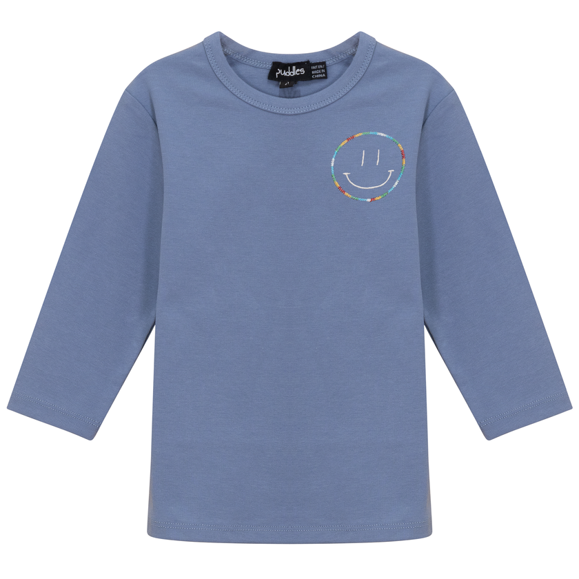 Smiley Embroidered Top