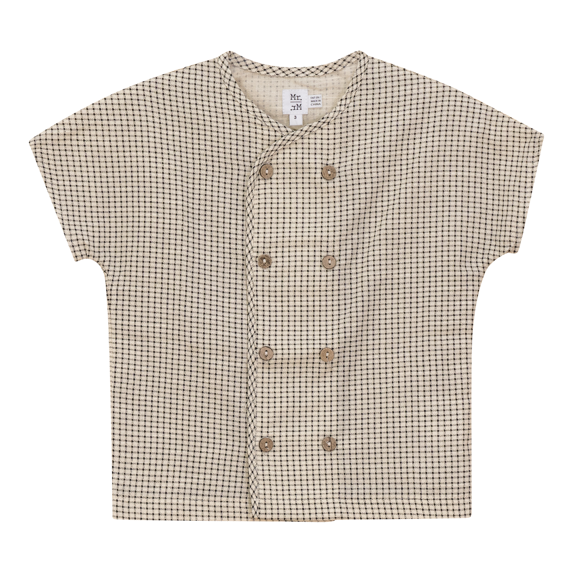 Woven Checkered Shirt