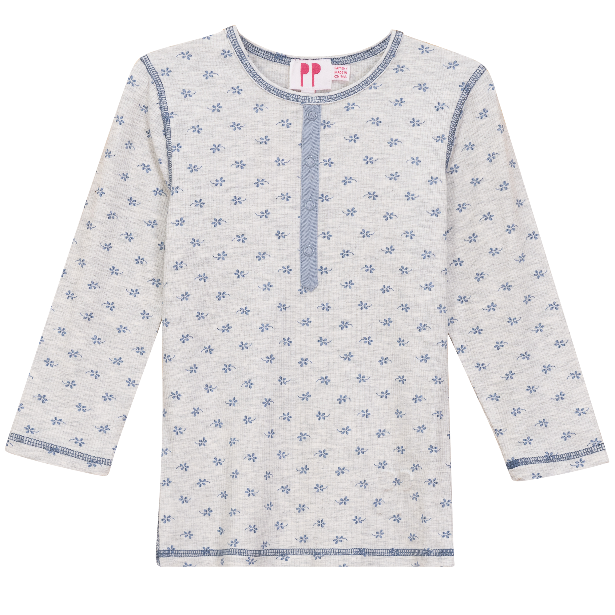 Ribbed Henley Tshirt