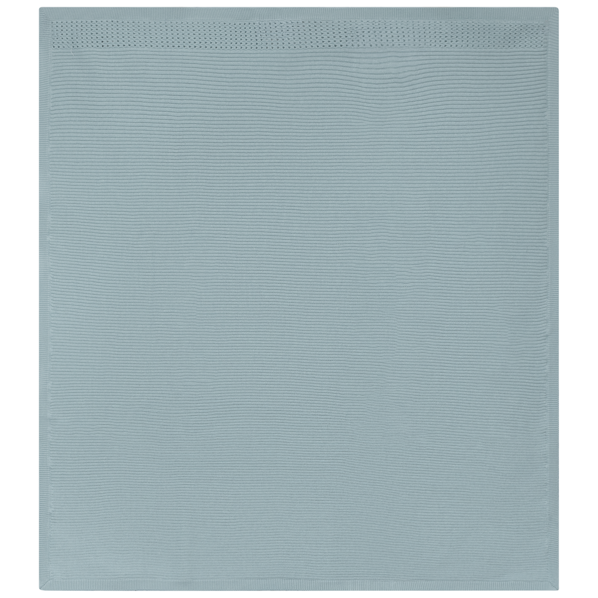 Holed Rib Knit Blanket