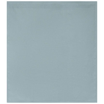 Holed Rib Knit Blanket