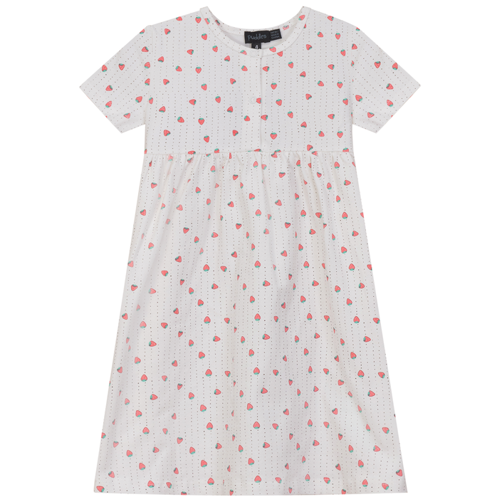 Strawberry and Pear Printed Dress