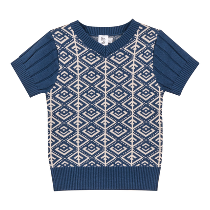 Jacquard Knit Sweater