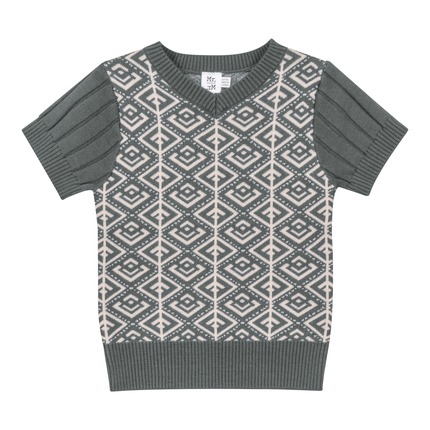 Jacquard Knit Sweater