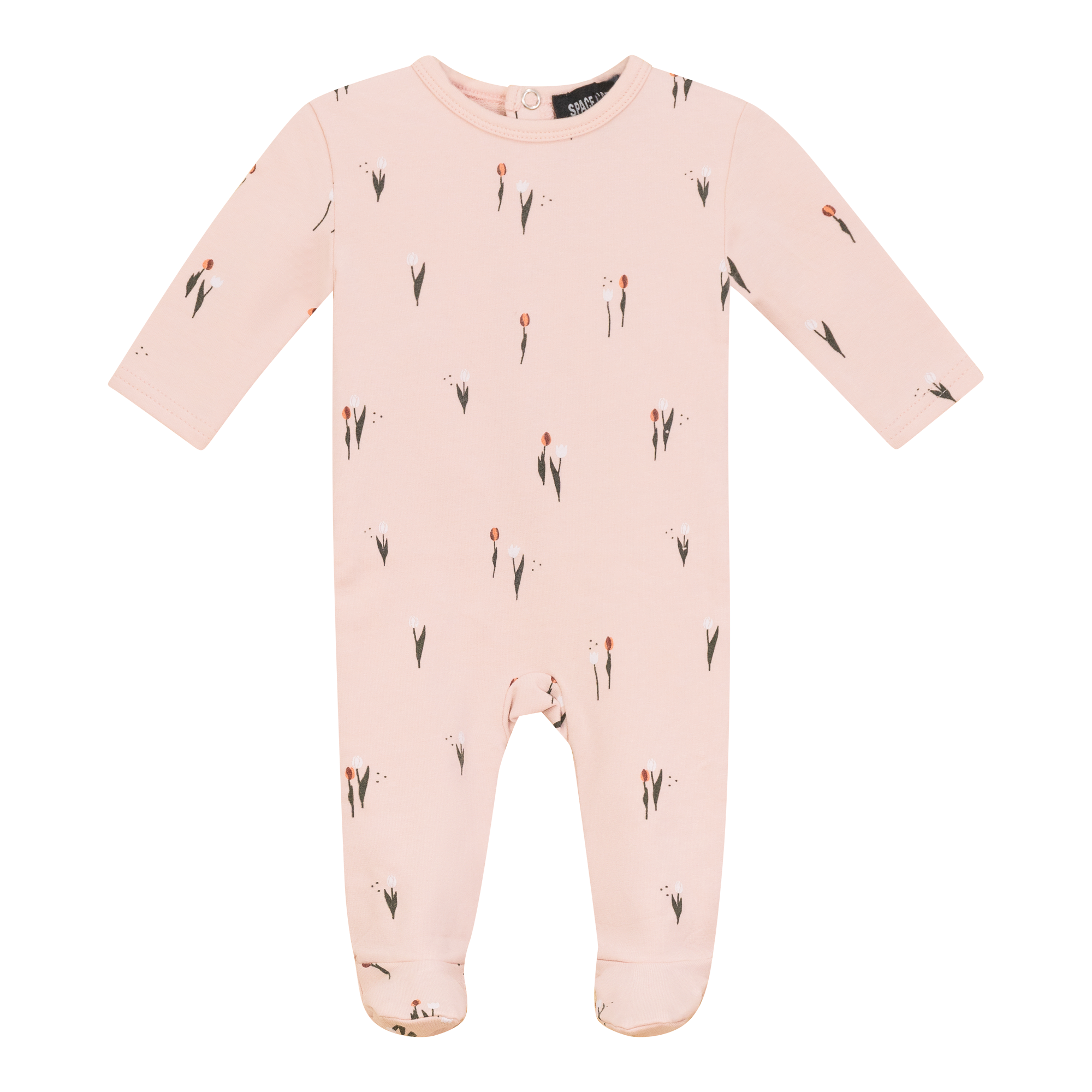 Scooter and Tulip Printed Onesie