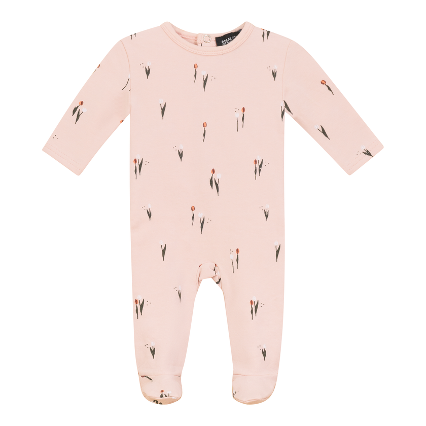 Scooter and Tulip Printed Onesie