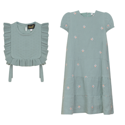 Woven Robe with Vest