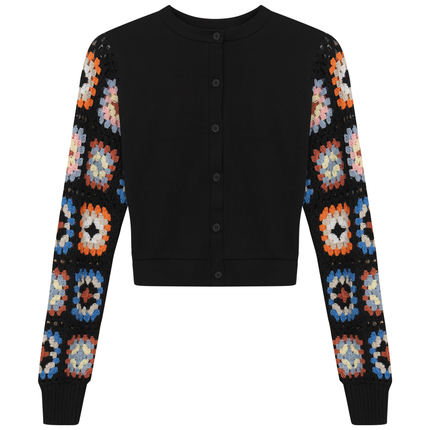 Knit Crochet Cardigan