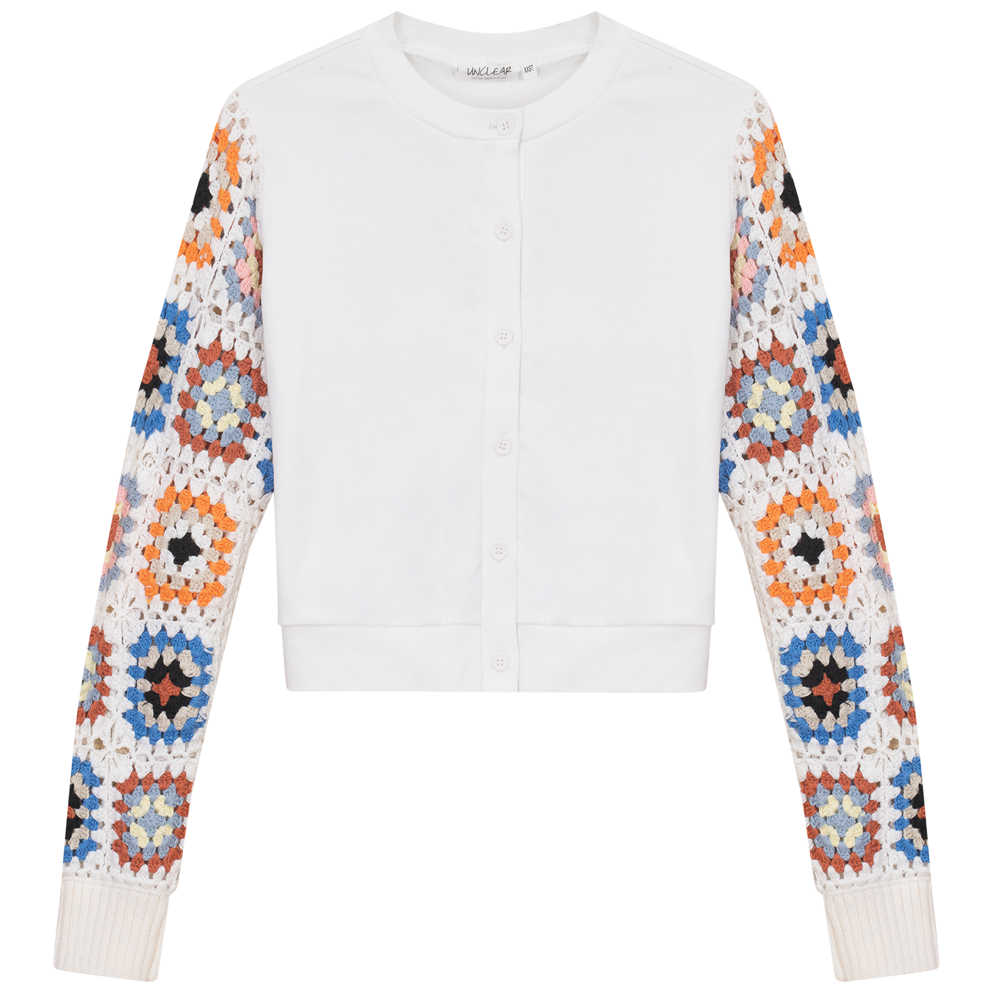 Knit Crochet Cardigan