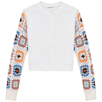 Knit Crochet Cardigan