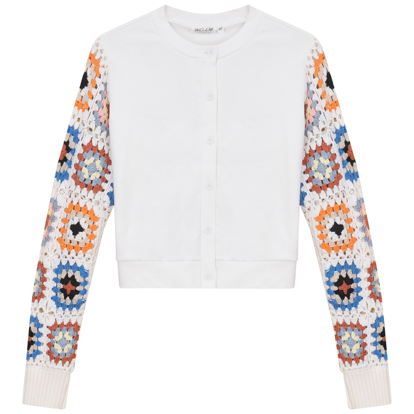 Knit Crochet Cardigan