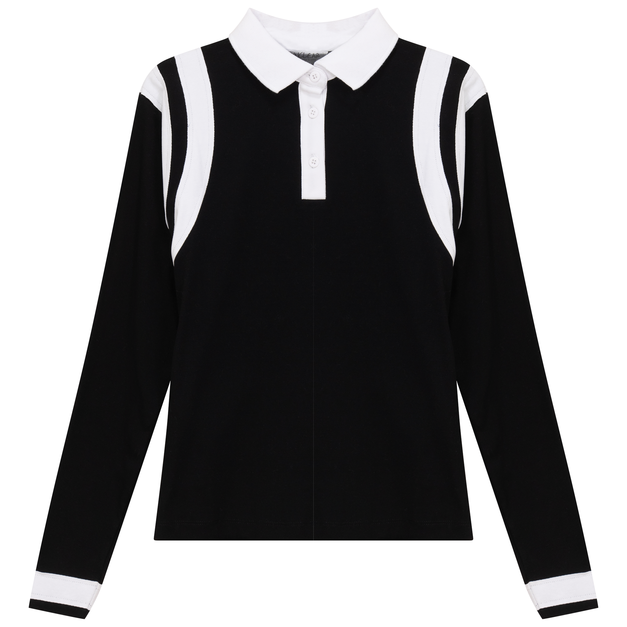 Contrast Stripe Polo