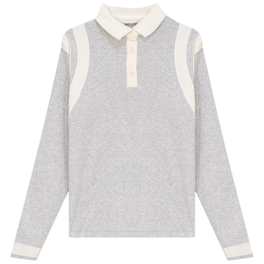 Contrast Stripe Polo