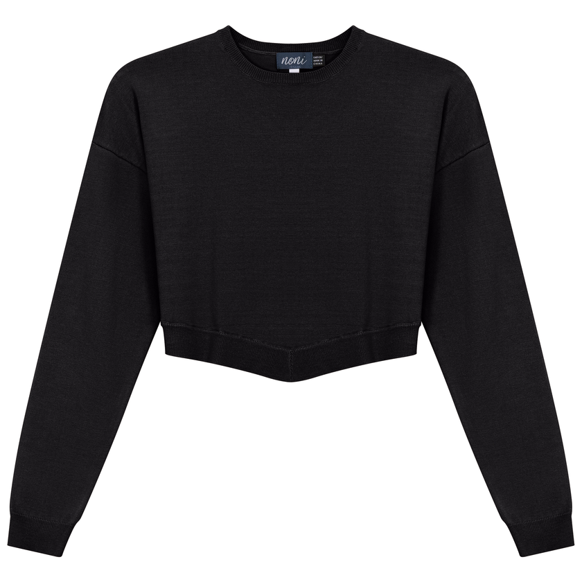 Knit Cropped Sweater