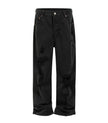 NOIR DESTROYED WORK PANTS