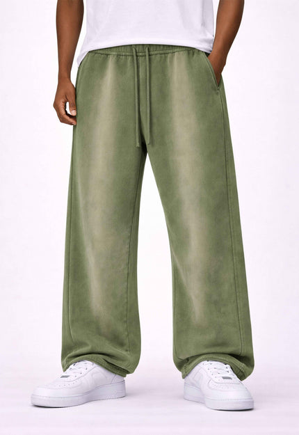 OLIVE SUNFADE SWEATPANTS
