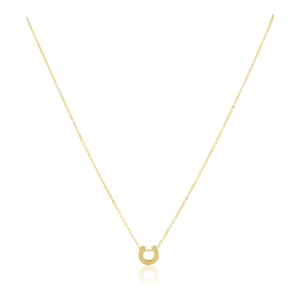 Mini Maddox Horseshoe Necklace