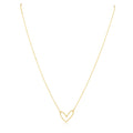 Abigail Open Heart Necklace