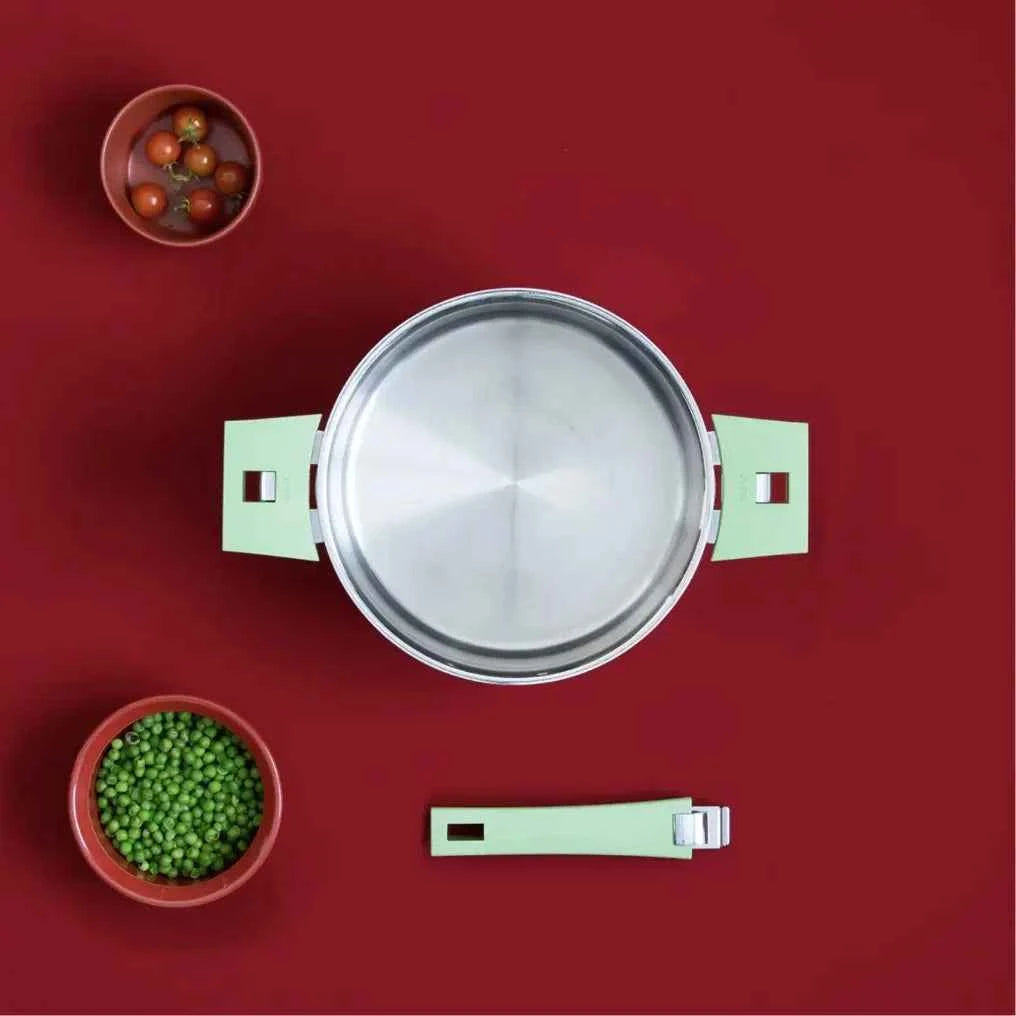 Set of color handles