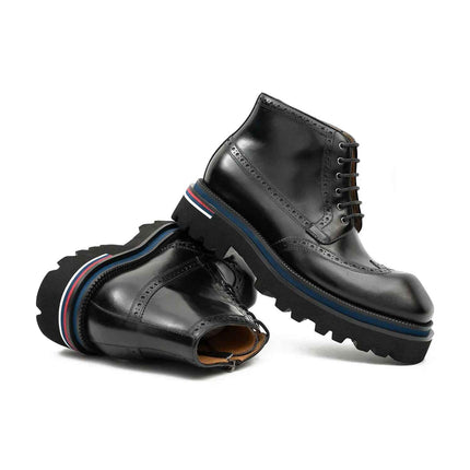 Side - Zipper Martin Boots 3016B Black