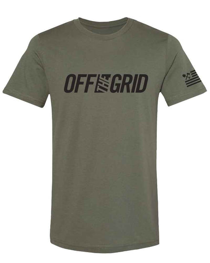 Off The Grid Solid Logo S/S Tee Shirt
