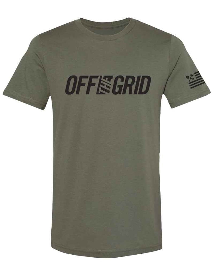 Off The Grid Solid Logo S/S Tee Shirt