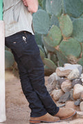 Hideout Denim Boot Cut - Black