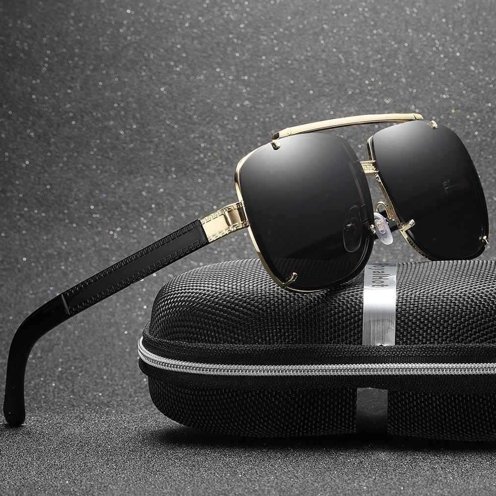 Squared Retro Sunglasses Collection - 2 Colors