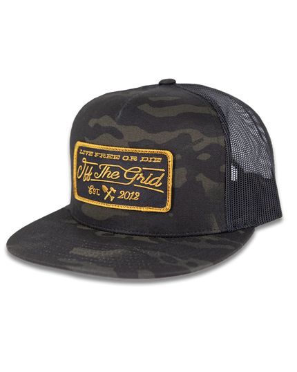 Stamped Snapback Hat