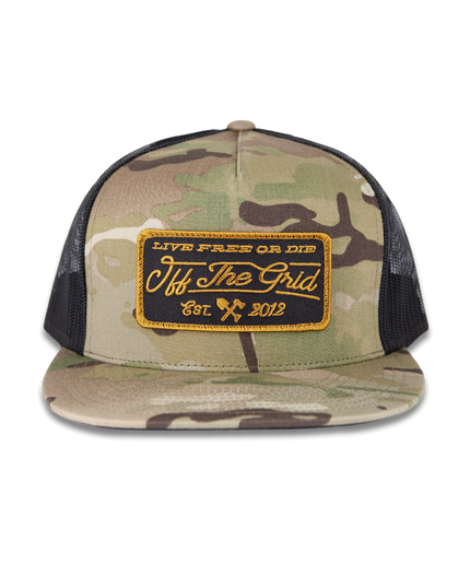 Stamped Snapback Hat