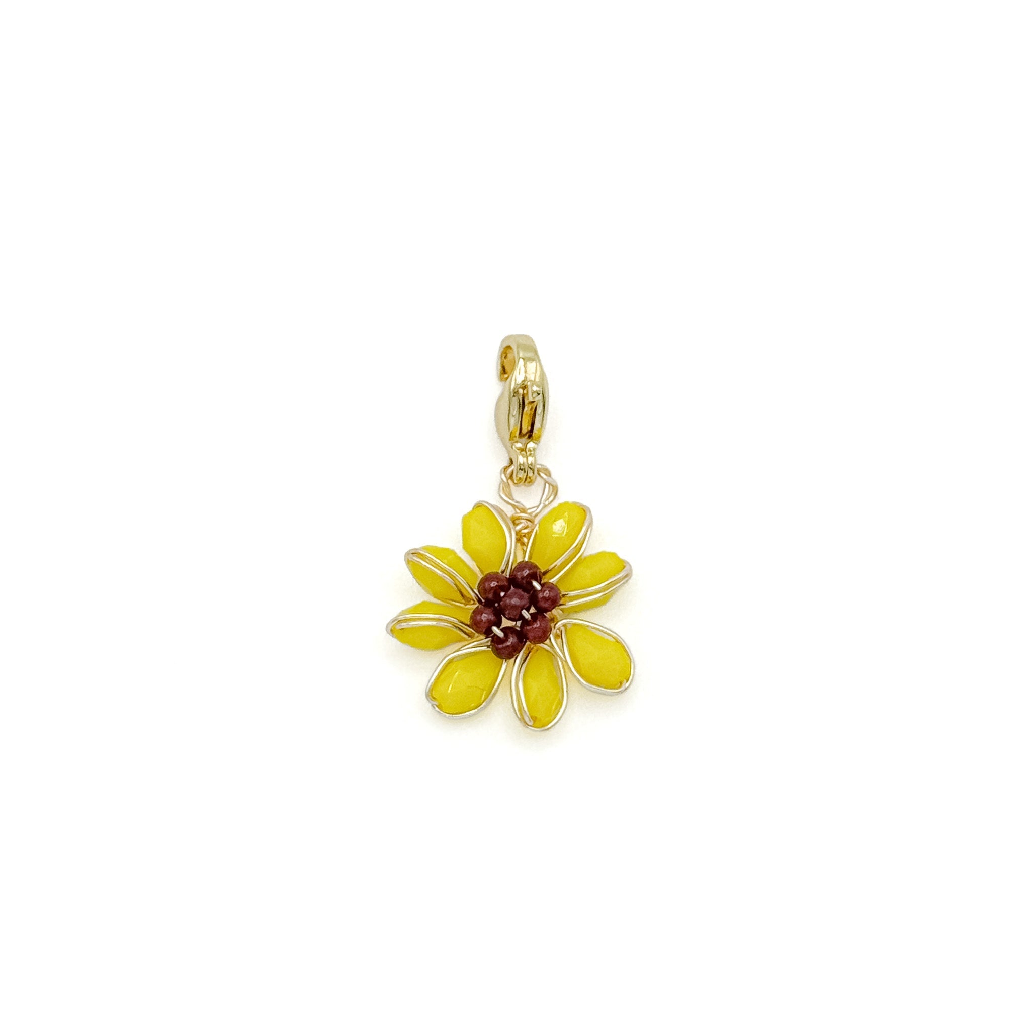 Sunflower charm