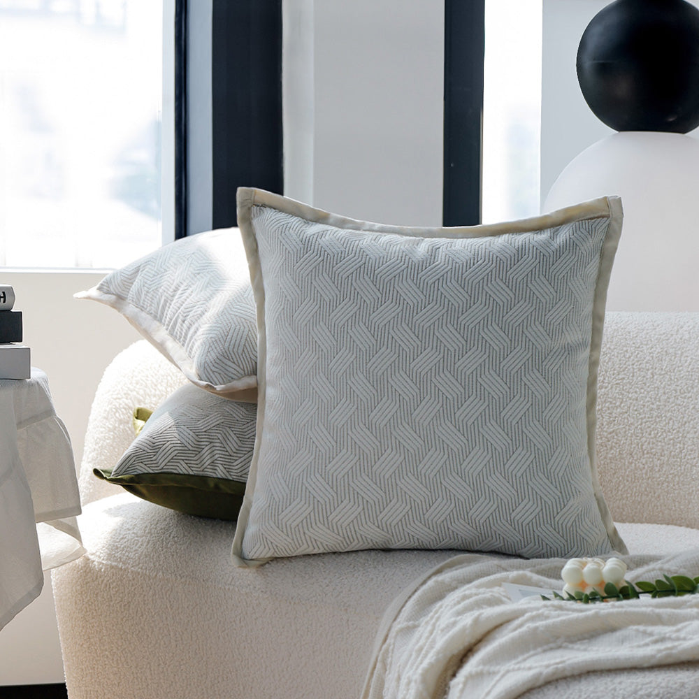 Tranquil Touches: Pack of 1 Throw Pillow with 450g Insert size of 18