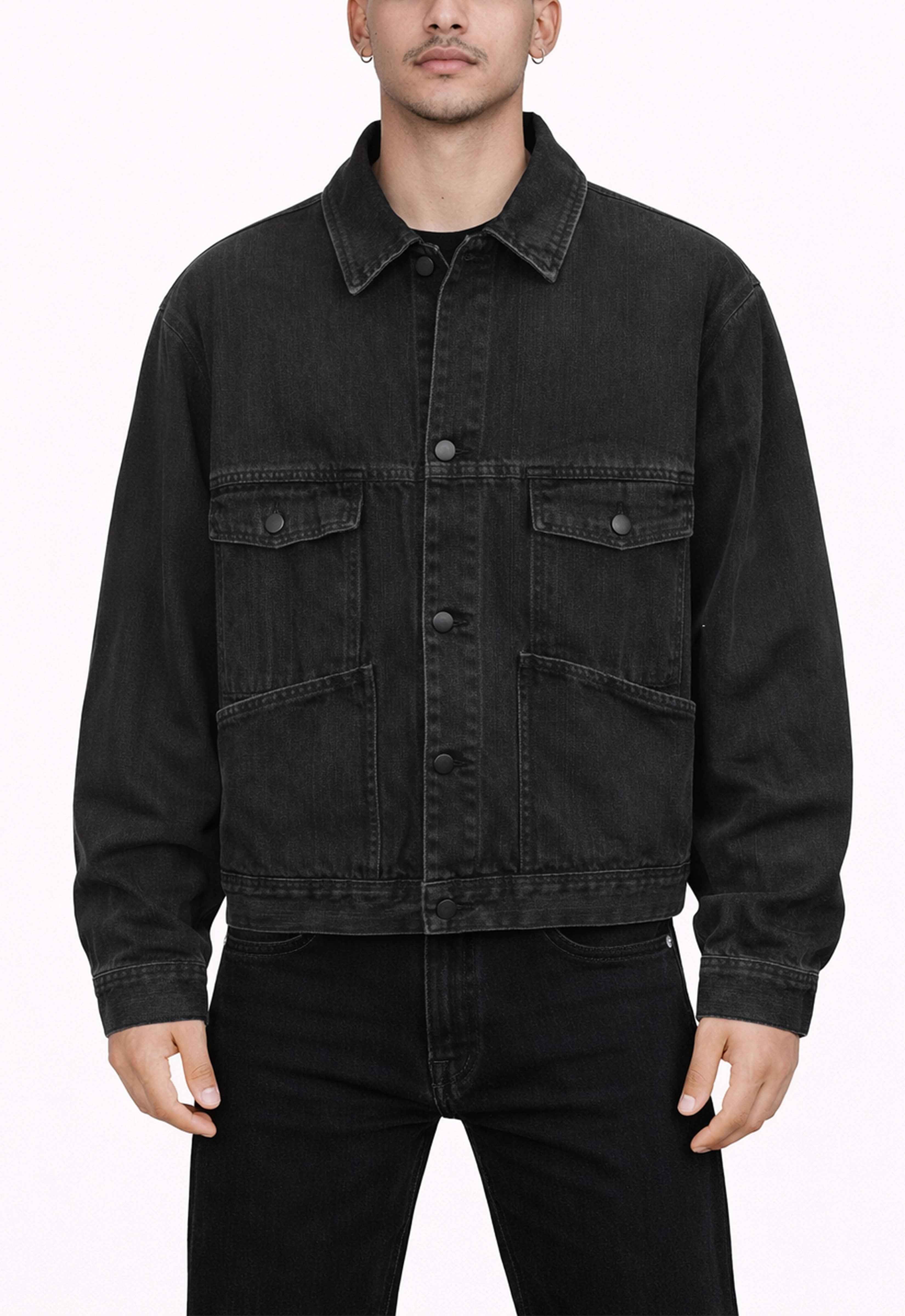 MULTI-POCKET DENIM JACKET