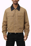 TAN SUEDE WORK JACKET