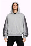 GREY PAINTERS HOODIE