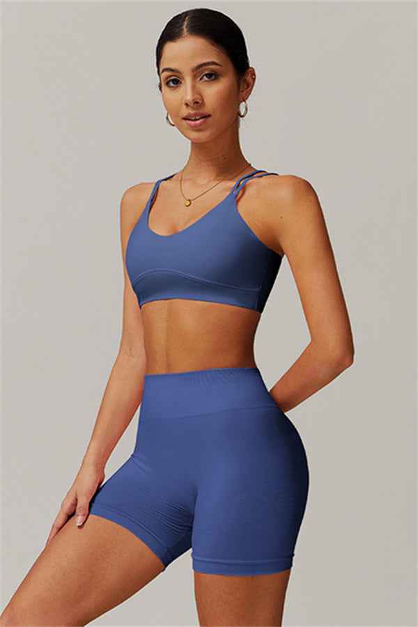 The Nova Pulse Sports Bra Shorts 2-Piece Set