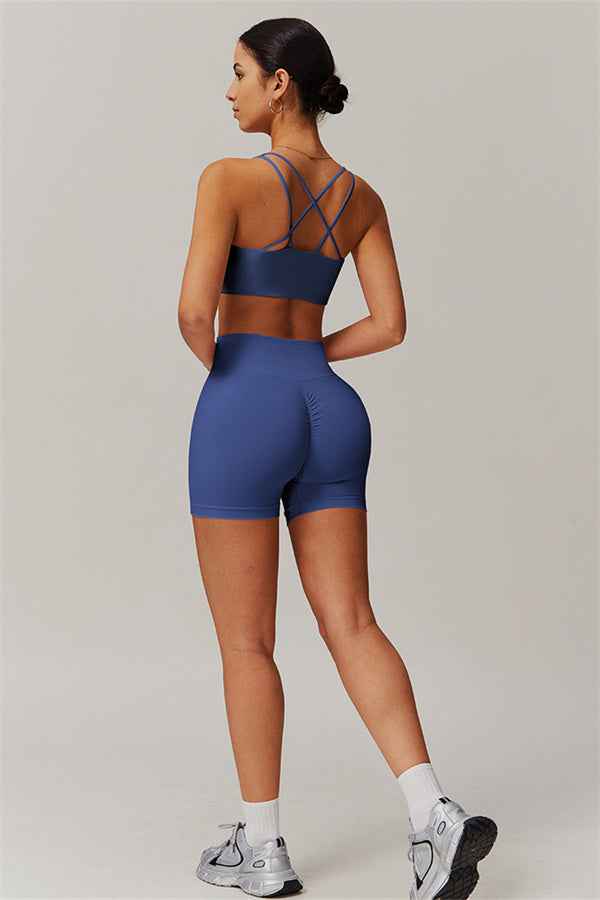 The Nova Pulse Sports Bra Shorts 2-Piece Set