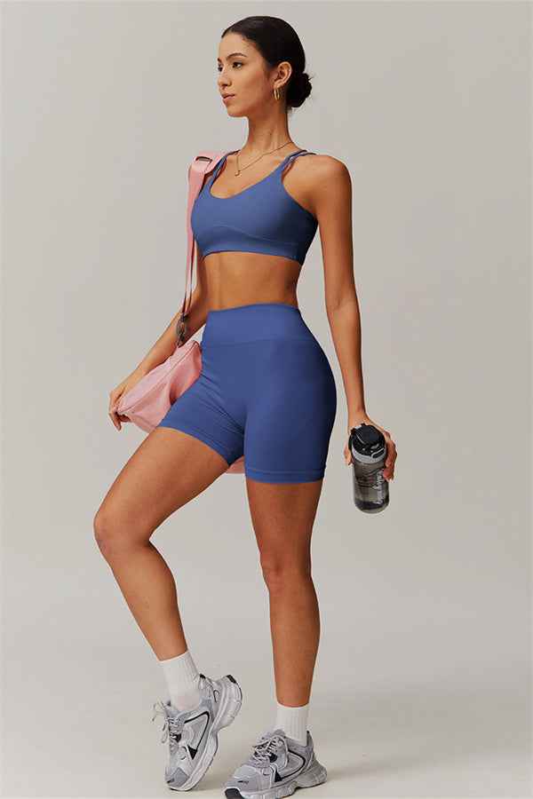 The Nova Pulse Sports Bra Shorts 2-Piece Set