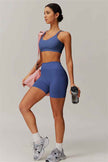 The Nova Pulse Sports Bra Shorts 2-Piece Set