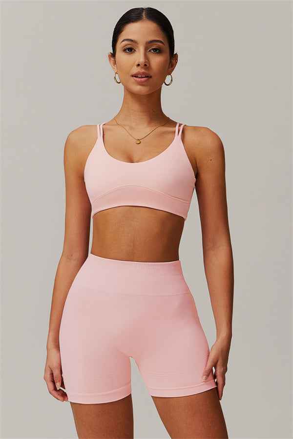 The Nova Pulse Sports Bra Shorts 2-Piece Set