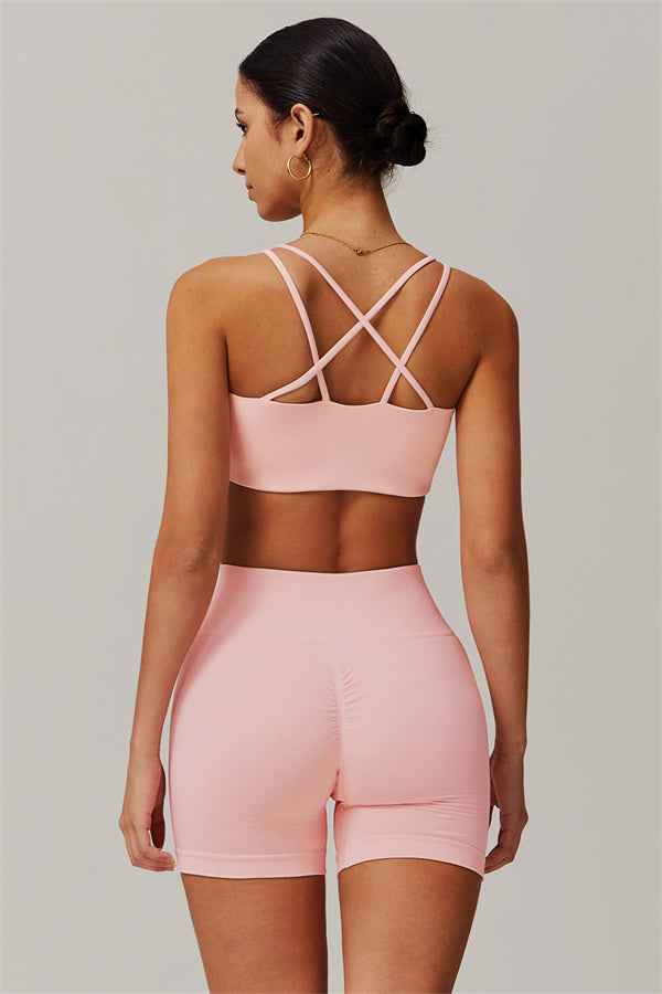 The Nova Pulse Sports Bra Shorts 2-Piece Set