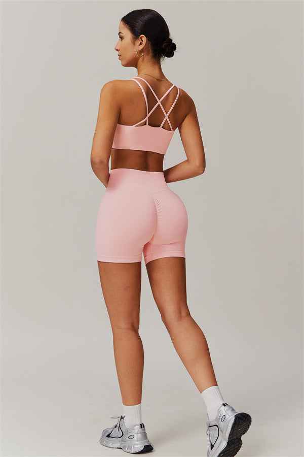 The Nova Pulse Sports Bra Shorts 2-Piece Set