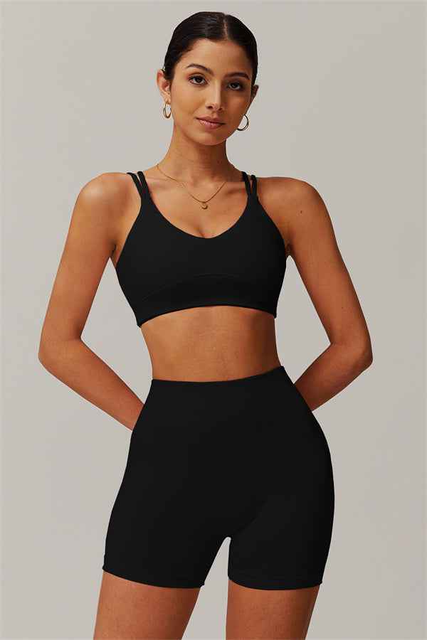 The Nova Pulse Sports Bra Shorts 2-Piece Set
