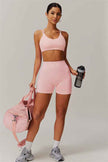 The Nova Pulse Sports Bra Shorts 2-Piece Set