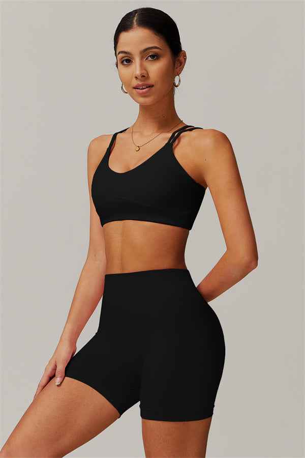 The Nova Pulse Sports Bra Shorts 2-Piece Set
